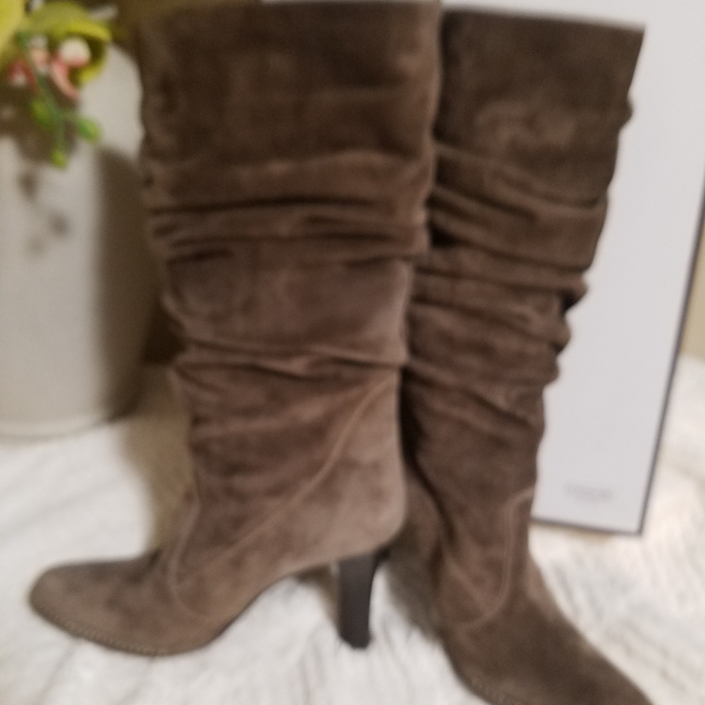 Coach suede boots - Picture 2 of 4